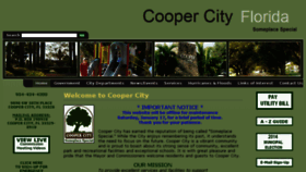 What Coopercityfl.org website looked like in 2015 (9 years ago)