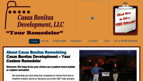 What Casasbonitasremodeling.com website looked like in 2015 (9 years ago)
