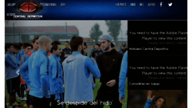 What Centraldeportiva.com website looked like in 2015 (9 years ago)