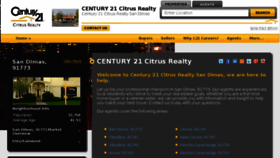 What Century21citrus.com website looked like in 2015 (9 years ago)