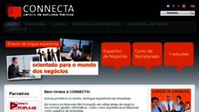 What Connecta.pt website looked like in 2015 (9 years ago)