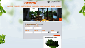 What Centauris.pl website looked like in 2015 (9 years ago)