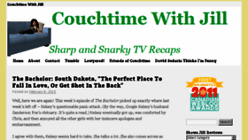 What Couchtimewithjill.com website looked like in 2015 (9 years ago)