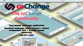 What Cochange.com website looked like in 2015 (9 years ago)