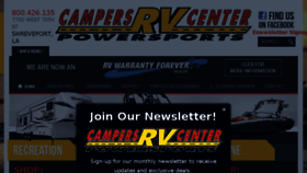 What Campersrvcenter.com website looked like in 2015 (9 years ago)