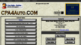 What Cpa4auto.com website looked like in 2015 (9 years ago)