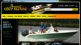 What Cotymarine.com website looked like in 2015 (9 years ago)