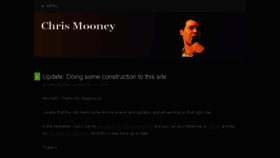 What Chriscmooney.com website looked like in 2015 (9 years ago)