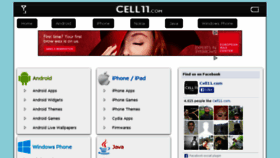 What Cell11.com website looked like in 2015 (9 years ago)