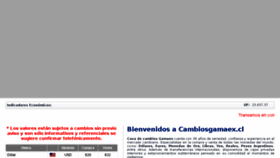 What Cambiosgamaex.cl website looked like in 2015 (9 years ago)