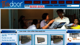 What Cuacuontitadoor.vn website looked like in 2015 (9 years ago)