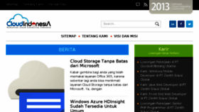 What Cloudindonesia.or.id website looked like in 2015 (9 years ago)