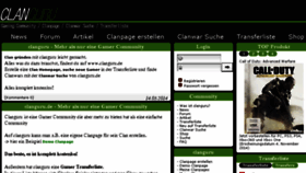 What Clanguru.de website looked like in 2015 (9 years ago)