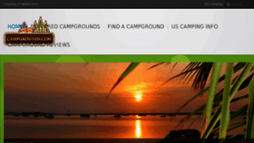 What Campgrounds.com website looked like in 2015 (9 years ago)