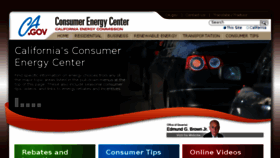 What Consumerenergycenter.org website looked like in 2015 (9 years ago)