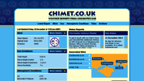 What Chimet.co.uk website looked like in 2015 (9 years ago)
