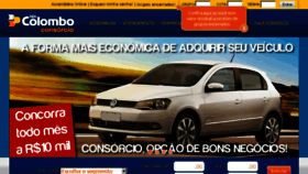 What Consorciocolombo.com.br website looked like in 2015 (10 years ago)