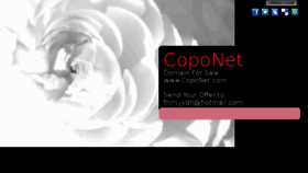 What Coponet.com website looked like in 2015 (9 years ago)