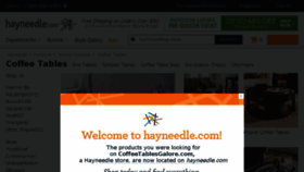 What Coffeetablesgalore.com website looked like in 2015 (9 years ago)