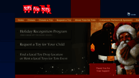 What Charlotte-nc.toysfortots.org website looked like in 2015 (9 years ago)