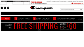 What Championusa.com website looked like in 2015 (9 years ago)