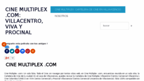 What Cinemultiplex.com website looked like in 2015 (9 years ago)