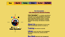 What Colorremedies.com website looked like in 2015 (9 years ago)