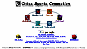 What Cscsports.com website looked like in 2015 (9 years ago)