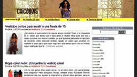 What Chicade15.com website looked like in 2015 (9 years ago)
