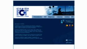 What Ciceron-fct.com website looked like in 2015 (9 years ago)