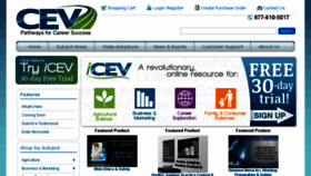 What Cevmultimedia.com website looked like in 2015 (9 years ago)