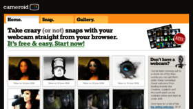What Cameroid.com website looked like in 2015 (9 years ago)