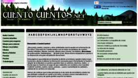 What Cuentocuentos.net website looked like in 2015 (9 years ago)