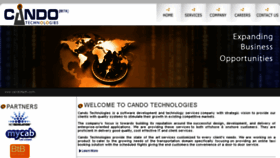 What Candotech.com website looked like in 2015 (9 years ago)