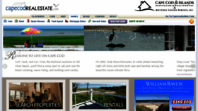 What Capecodrealestate.com website looked like in 2015 (9 years ago)