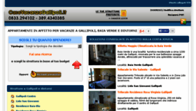 What Casevacanzagallipoli.it website looked like in 2015 (9 years ago)