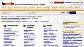 What Chillan.locanto.cl website looked like in 2015 (9 years ago)