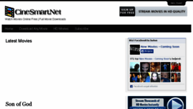 What Cinesmart.net website looked like in 2015 (9 years ago)