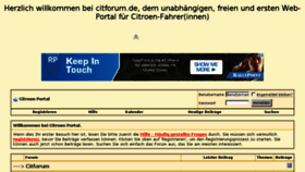 What Citforum.de website looked like in 2015 (9 years ago)