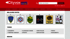 What Cityvox.francebillet.com website looked like in 2015 (9 years ago)
