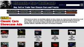 What Classiccarmall.net website looked like in 2015 (9 years ago)