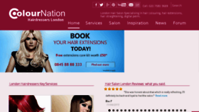 What Colournation.com website looked like in 2015 (9 years ago)