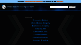 What Creativesolutionscompany.com website looked like in 2015 (9 years ago)