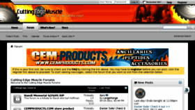 What Cuttingedgemuscle.com website looked like in 2015 (9 years ago)