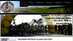 What Cyklomaraton.sk website looked like in 2015 (9 years ago)