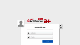 What Crm.antibiotice.ro website looked like in 2015 (9 years ago)
