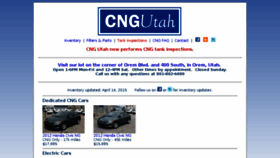 What Cngutah.com website looked like in 2015 (9 years ago)