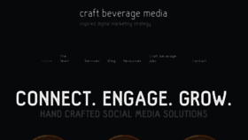 What Craftbeveragemedia.com website looked like in 2015 (9 years ago)