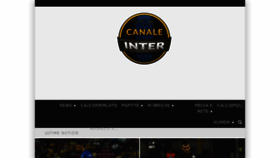 What Canaleinter.it website looked like in 2015 (9 years ago)