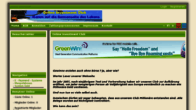What Club.mangold.li website looked like in 2011 (13 years ago)